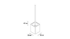 Ершик для туалета FIXSEN TEXT FX-230-5 купить в интернет-магазине сантехники Sanbest