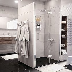 Душевая дверь WasserKRAFT Aller 10H05 120 правая купить в интернет-магазине сантехники Sanbest