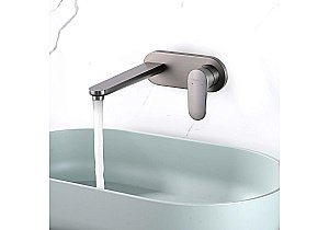 Смеситель для раковины Aquatek Ника AQ1813BGM оружейная сталь купить в интернет-магазине сантехники Sanbest