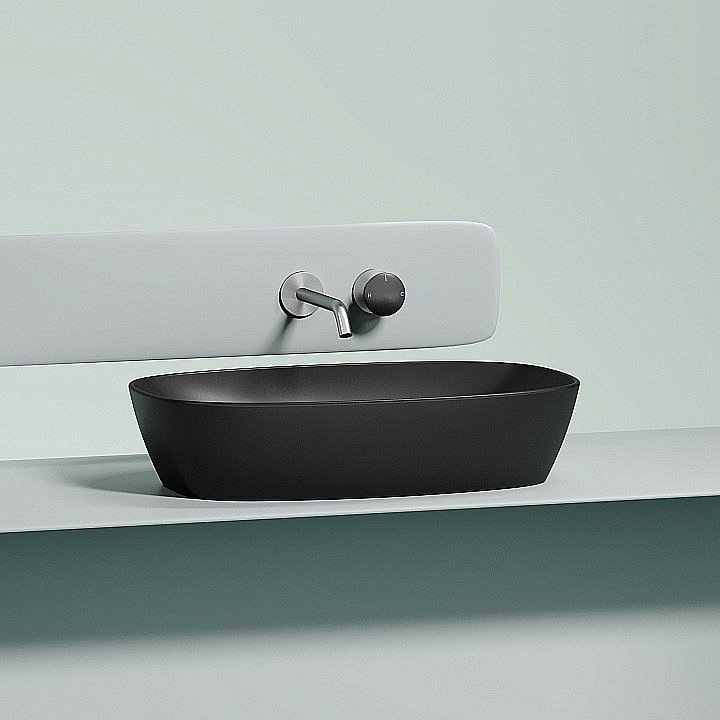 Раковина Ceramica Nova Element 60 CN6049MB черная матовая купить в интернет-магазине Sanbest