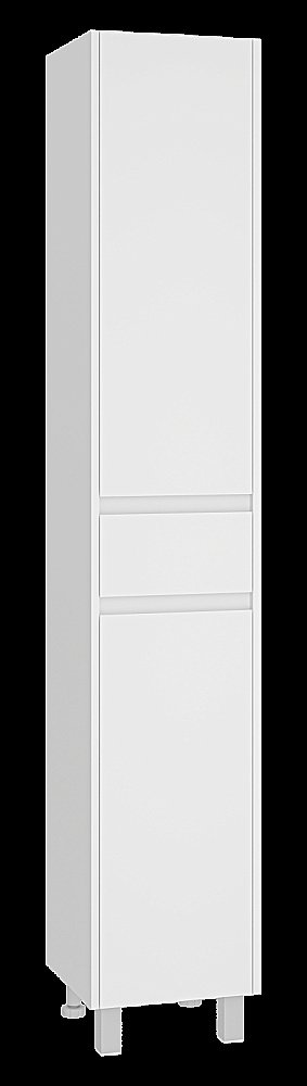 Пенал напольный Misty Алиса 35 Э-Али0501-01 белый для ванной в интернет-магазине сантехники Sanbest