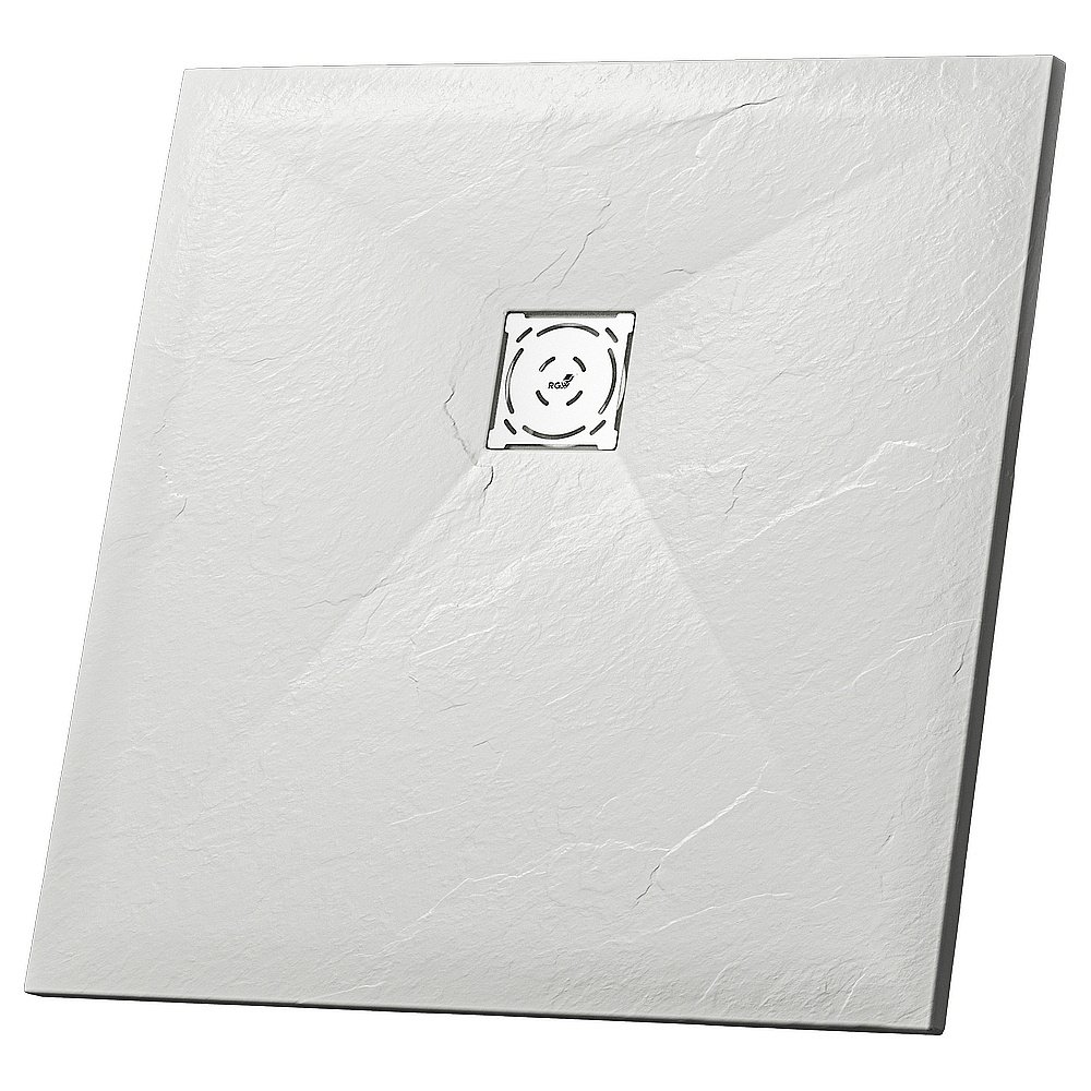 Душевой поддон RGW ST-W Stone Tray 16152010-01 100x100 белый купить в интернет-магазине Sanbest
