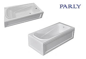 Ванна акриловая Parly Ortiz CT10819 170х70 белая купить в интернет-магазине Sanbest