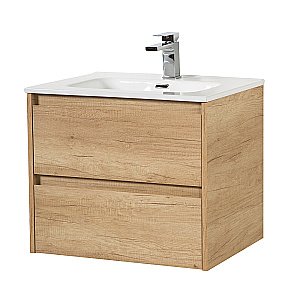 Тумба с раковиной BelBagno KRAFT 70 2C-SO/BB700ETL Rovere Nebrasca Nature для ванной в интернет-магазине Sanbest