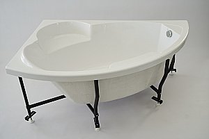 Ванна с гидромассажем Радомир Алари 168х120 ТЕРАПИЯ ХРОМ белая купить в интернет-магазине Sanbest