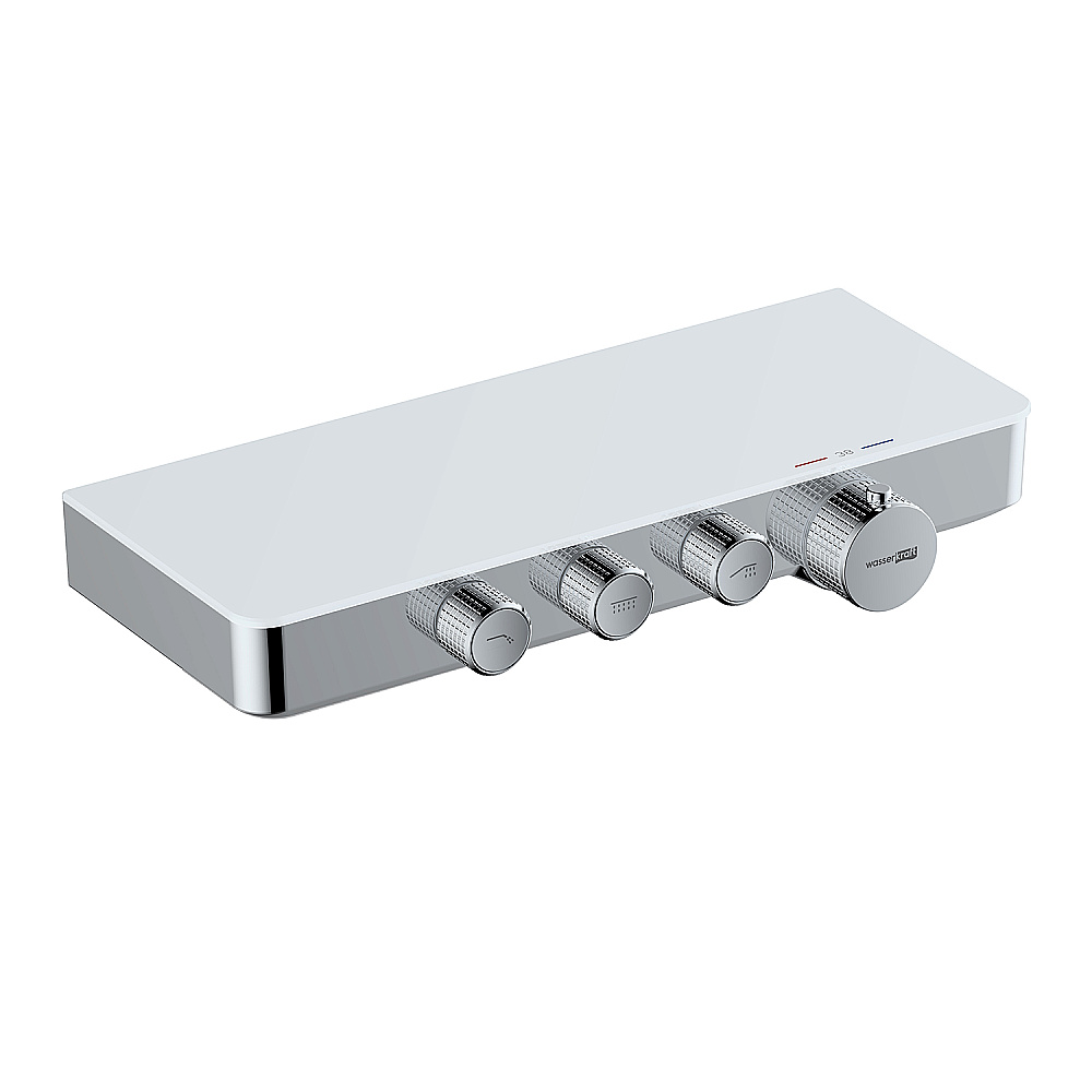 Душевая система WasserKraft A8599.068.116.011.010.127 с термостатом, хром купить в интернет-магазине сантехники Sanbest