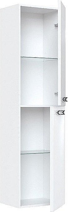 Шкаф-пенал IDDIS Brick BRI40W0i97 40 белый для ванной в интернет-магазине сантехники Sanbest