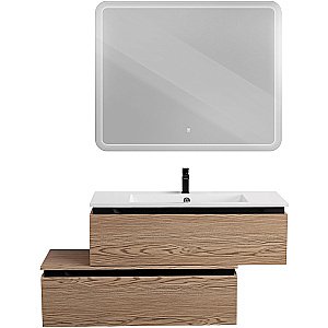 Нижняя тумба Cezares SLIDER-1000-1C-PI-RT-P дуб тангент для ванной в интернет-магазине сантехники Sanbest