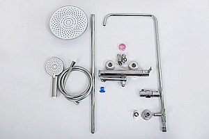 Душевая система Cezares LUX-CVD-01 хром купить в интернет-магазине сантехники Sanbest