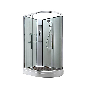 Душевая кабина AvaCan EM Серия EM2811LNT 110х80 без крыши прозрачная, левосторонняя купить в интернет-магазине Sanbest