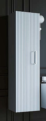 Пенал Armadi Art Vallessi Avantgarde Linea белый с хромом для ванной в интернет-магазине сантехники Sanbest