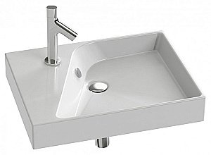 Раковина Jacob Delafon RYTHMIC 60 EXQ112-00 белая купить в интернет-магазине Sanbest