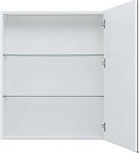 Зеркальный шкаф Aquanet Алвита new 70 белый матовый купить в интернет-магазине сантехники Sanbest