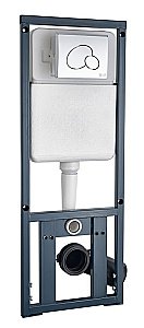 Унитаз с инсталляцией WeltWasser MARBERG 410 + NESENBACH 004 GL-WT + MAR 410 RD купить в интернет-магазине Sanbest