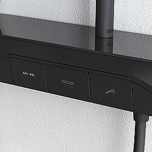 Душевая система AM.PM Func F078F222 черная купить в интернет-магазине сантехники Sanbest