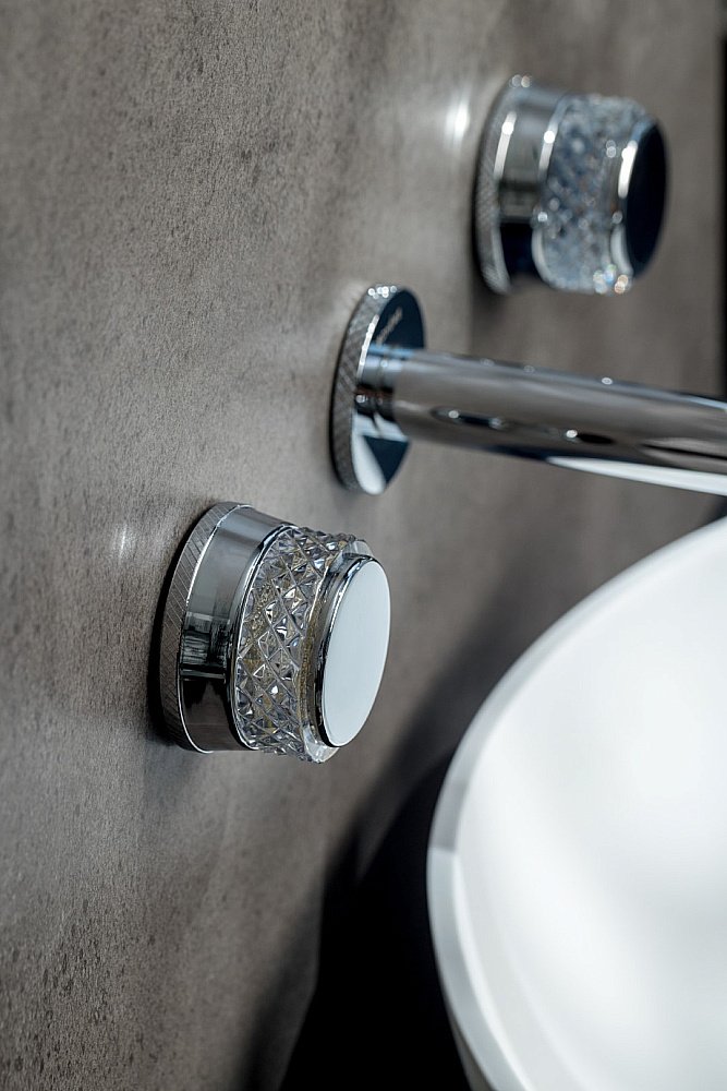 Смеситель для раковины Boheme AURA 152-2-CR-A хром купить в интернет-магазине сантехники Sanbest