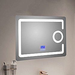 Зеркало LED Melana MLN-LED091B 80x60 в ванную от интернет-магазине сантехники Sanbest