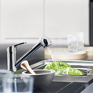 Смеситель для кухни PAINI Creta 42CR568LMKM хром купить в интернет-магазине сантехники Sanbest