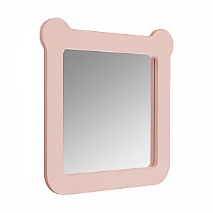Зеркало Акватон Каспер Мишка 1A283402CR1E0 розовое матовое в ванную от интернет-магазине сантехники Sanbest