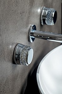 Смеситель для раковины Boheme AURA 152-2-CR-A хром купить в интернет-магазине сантехники Sanbest