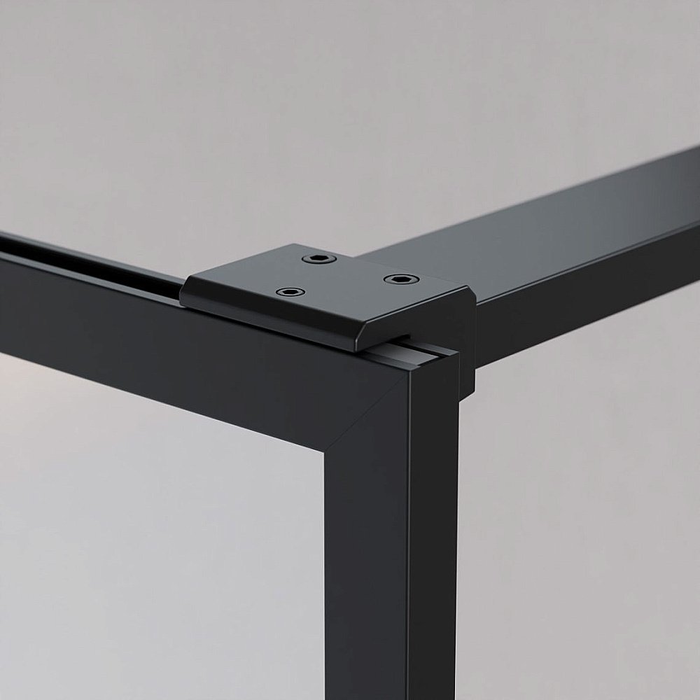 Душевое ограждение Radaway Modo F Black II 145 10409145-54-01 стекло прозрачное/профиль черный матовый купить в интернет-магазине Sanbest
