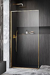 Душевое ограждение Radaway Modo F SL Gold II 120 стекло прозрачное/профиль золото купить в интернет-магазине Sanbest