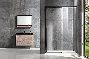 Душевая дверь Vincea Lugano VDS-1L120CLB-1 120 черный купить в интернет-магазине Sanbest