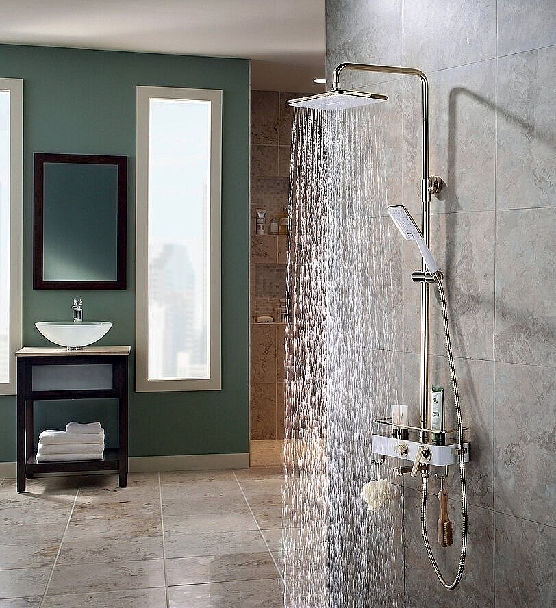 Душевая система Lemark Mista LM6462WG купить в интернет-магазине сантехники Sanbest