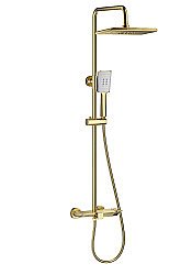 Душевая система WONZON & WOGHAND, Брашированное золото (WW-AE33110-BG) купить в интернет-магазине сантехники Sanbest