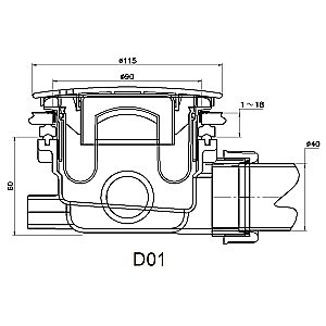 Душевой поддон RGW SMC/R-C 12350488-0101 80x80 белый купить в интернет-магазине Sanbest