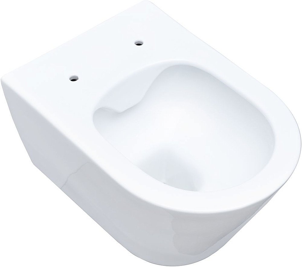 Унитаз подвесной Aquanet Lake белый с крышкой микролифт, безободковый купить в интернет-магазине Sanbest
