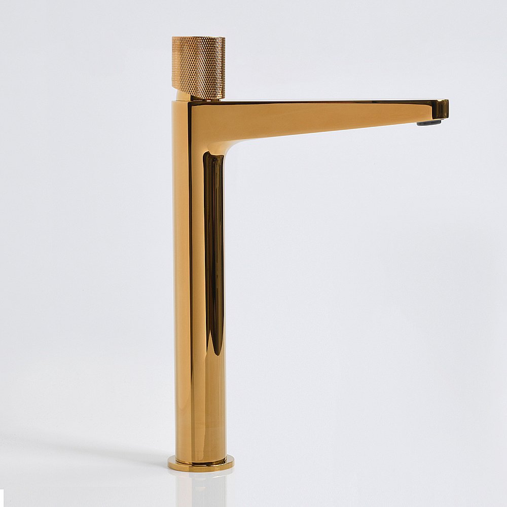 Смеситель для раковины WasserKRAFT Ems 7600 7603H золото купить в интернет-магазине сантехники Sanbest