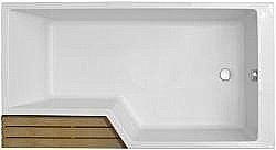 Ванна Jacob Delafon BAIN-DOUCHE NEO 160х70 правая купить в интернет-магазине сантехники Sanbest