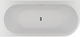 Акриловая ванна Riho Desire Velvet White 184x84 белая матовая купить в интернет-магазине Sanbest