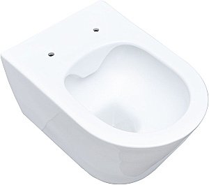 Унитаз подвесной Aquanet Lake белый с крышкой микролифт, безободковый купить в интернет-магазине Sanbest