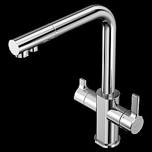 Смеситель для кухни Elghansa Kitchen Pure Water 56A5511 хром купить в интернет-магазине сантехники Sanbest