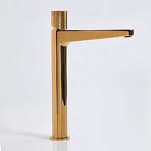 Смеситель для раковины WasserKRAFT Ems 7600 7603H золото купить в интернет-магазине сантехники Sanbest