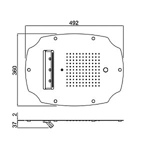 Верхний душ Carimali MyDream Colonial 23078XN/S-CRX купить в интернет-магазине сантехники Sanbest