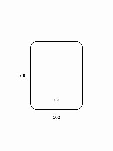 Зеркало Taliente Zled TA-Zled-B5070a 50 в ванную от интернет-магазине сантехники Sanbest