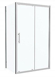 Душевой уголок Bravat STREAM BS120.3103S 80х120 стекло прозрачное/профиль хром купить в интернет-магазине Sanbest