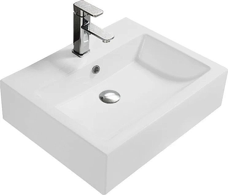 Раковина Melana 7005A 7005A-805 белая купить в интернет-магазине Sanbest