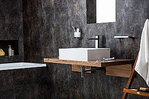 Столешница с раковиной Ravak L 100x55x5 орех для ванной в интернет-магазине сантехники Sanbest