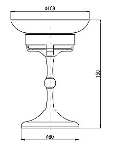 Мыльница Rav-Slezak MORAVA MKA0301SM купить в интернет-магазине сантехники Sanbest