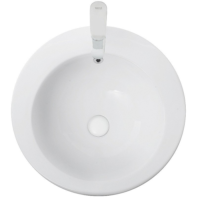 Раковина напольная WeltWasser WW LEERBACH 3838 GL-WT 38 белая купить в интернет-магазине Sanbest