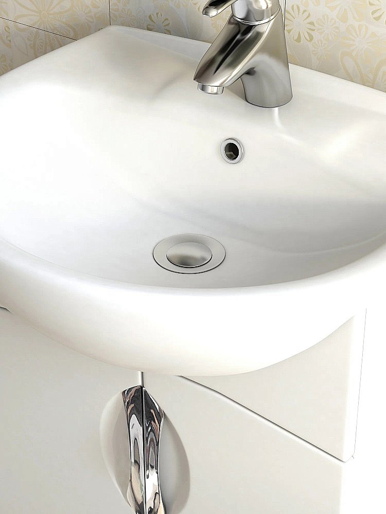 Раковина мебельная Santek Антик 55 1.WH11.0.186 белая купить в интернет-магазине Sanbest