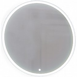 Зеркало Jorno Shine Shi.02.65/W 65x65 в ванную от интернет-магазине сантехники Sanbest