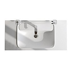 Раковина мебельная AM.PM Func M8FWPC1000WM 100 белая матовая купить в интернет-магазине сантехники Sanbest