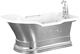 Ванна Migliore IMPERO PODIUM 26352 180х87 белая,хром купить в интернет-магазине Sanbest