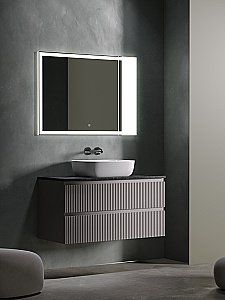 Тумба с раковиной Sancos SNOB R 100 со столешницей, Doha Soft для ванной в интернет-магазине Sanbest