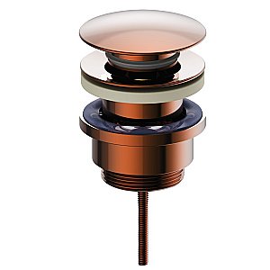 Донный клапан для раковины WONZON & WOGHAND WW-88SS07-RG розовое золото купить в интернет-магазине сантехники Sanbest